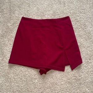 Burgundy Skort!